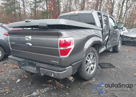 2014 Ford F-150 Lariat из США, поврежденный, VIN 1FTFW1CF1EFB54882
